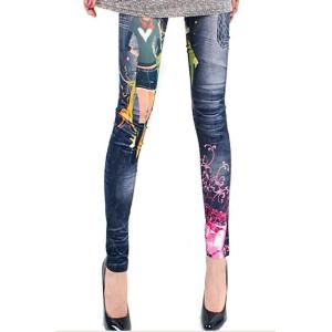 Quality Floral Ladies Tights Leggings for sale