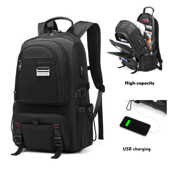 Buy Factory New functional USB outdoor sport wholesale custom travel hiking student backpack bag laptop backpack at wholesale prices