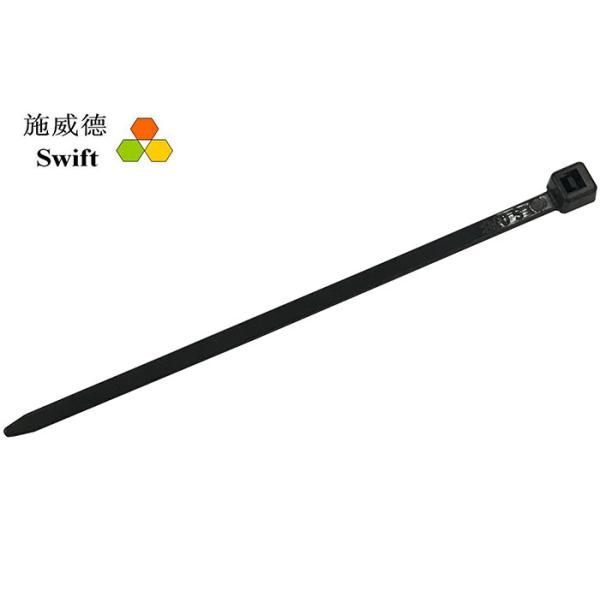 Buy Black Tensile Strength 8kg UL94V2 80mm Bulk Cable Ties at wholesale prices