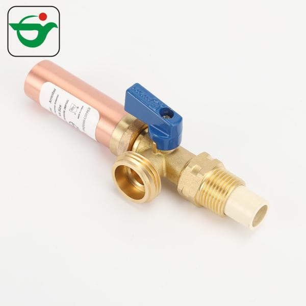 Buy Brass 1/4" hammer pressure valve Manual CPVC Angle Stop at wholesale prices