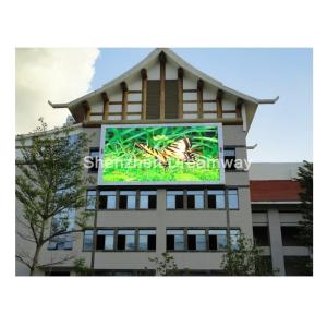 Waterproof 10mm OPTO / SILAN Outdoor Advertising LED Display 7500 nits For