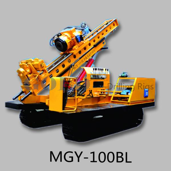 Buy MGY-100BL slope stabilization Hydraulic rock anchor drilling rig at wholesale prices