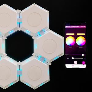 Smart DIY LED Hexagon Wall Lights Quantum Touch Music Syncing