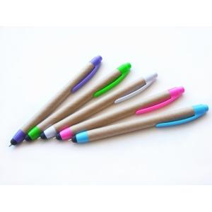 Eco-friendly logo pen promotional advertising Stationery recyclable paper pen