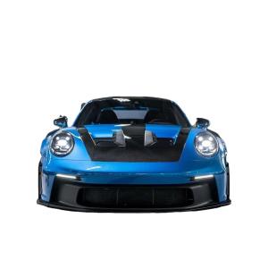 China 146cm 2020 Porsche 992 Body Kit Front Lip Diffuser Spoiler Hood Body Kit OEM on sale