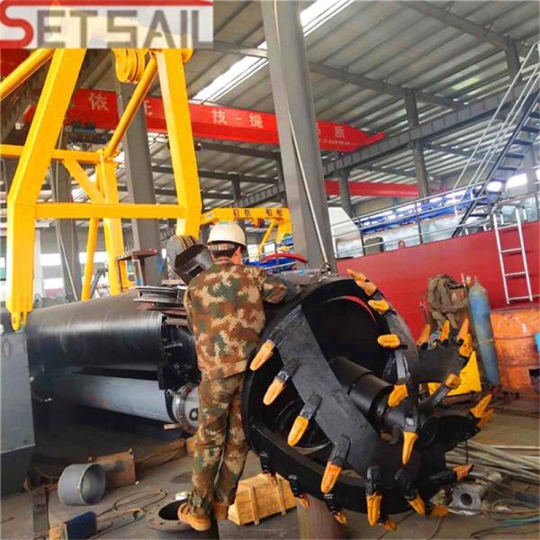 230000.000kg Gross Weight Package Customized Cutter Suction River Mud Dredger for Sand