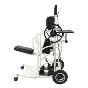 Leather Seat Mobility Walking Aids Hydraulic Lever Flexible Crutches Walkers