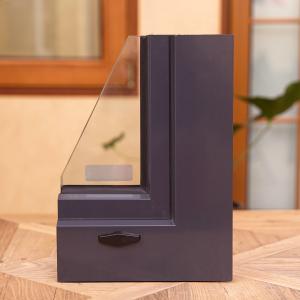 Quality Powder Coating Aluminum Door Profile Good Corrosion Resistance Long Working Life for sale