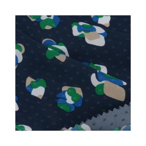 Factory Wholesale Recycled Poly Island Dot Recycle Fabric