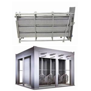 Double Embossed Pillow Plate 316L Falling Film Chiller