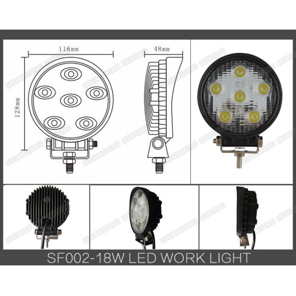 10 - 30V 18w LED Off Road Driving Lights DC 1170 Lumens LED Pod Fog Lights