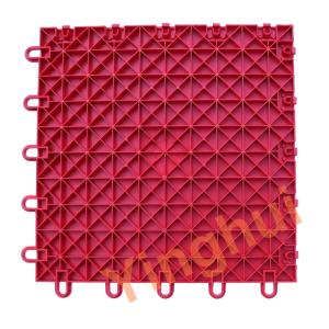 Dance Room Plastic Indoor Sports Flooring Plastic Floor Assembly Interlocking