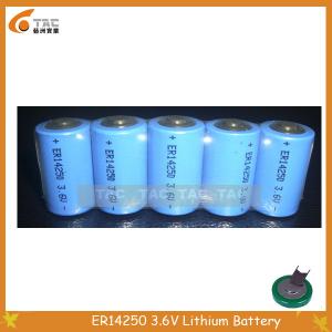 Energry Type 3.6V 14250 1200mAh LiSOCl2 Battery for Military Electronic Devices