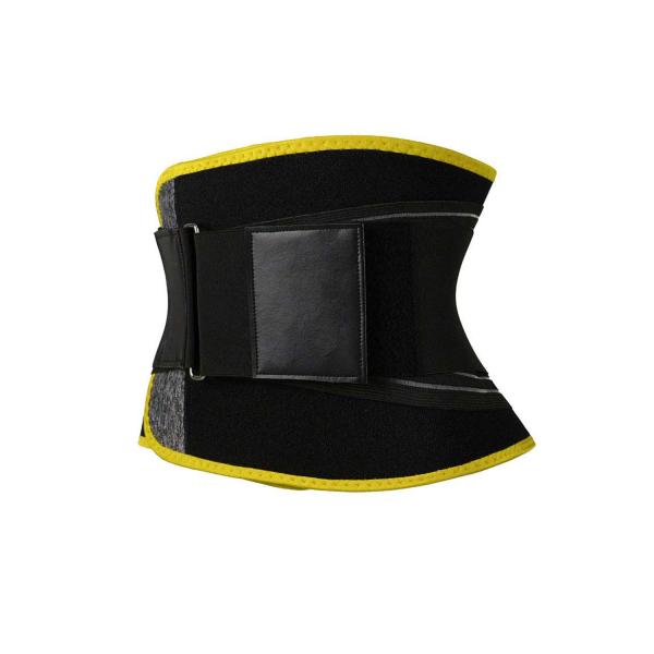 yellow Leather Belt Neoprene Sweat