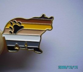 Iron Or Brass Die Struck With Soft Enamel unique lapel pin badge