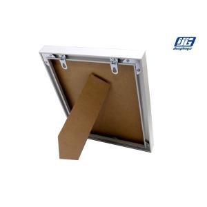 Wiredrawing Aluminum Thin Graphic Holder Adjuxtable Angle Square Corner Indoor