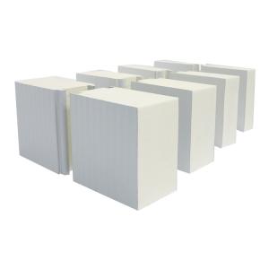White Composite Polyurethane Insulation Panel High Density Insulated Cold