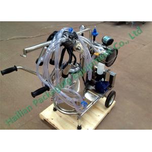 Hand Operated Mobile Milking Machine Household Cows Milking