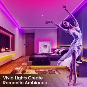 Waterproof Wifi Smart RGB LED Strip Music Sync Google Home Alexa App Controlled