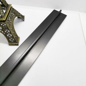 China Glass Partition Stainless Steel T Shaped Trim 10mm Wearproof on sale