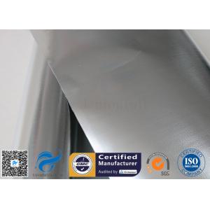 Aluminium Foil Fiberglass / Fibreglass Fabric For Reflective Firefighter Suits