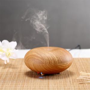 Electric Household Essential Oil Wood Diffuser Indoor Humidification Ultrasonic