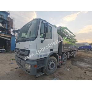 Used Mercedes Benz ZLJ5419THBK Concrete Pump Truck with Hydraulic Machining Process