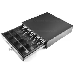 Large POS Cash Register Drawer Under Counter , Steel Construction 460A