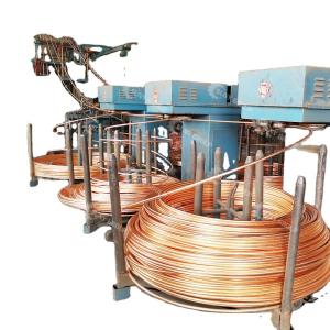 China Continuous Casting Machine for Brass/Copper Pipes and Rods Raw Material Cathe Copper on sale