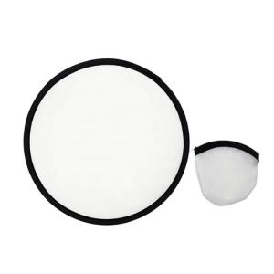DIY Custom Sublimation Frisbee 25cm Blank Round Sublimation Foldable Fan