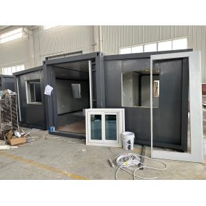 Expandable Container House Fireproof Steel Frame Prefabricated Home Villa 40ft