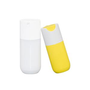 Custom 30ml 50ml PETG Sunscreen Lotion Airless Bottle Cosmetic Skincare