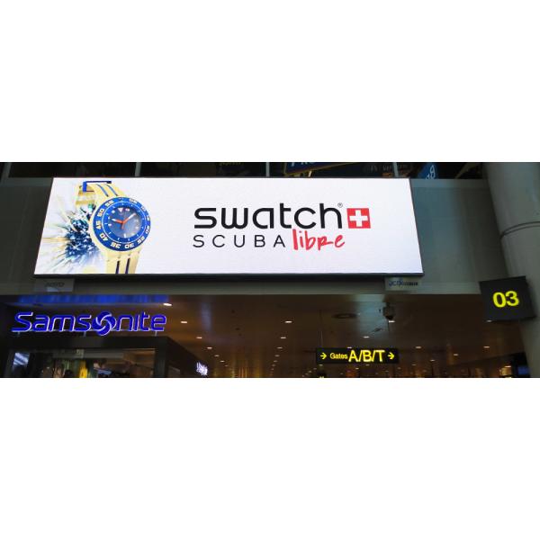 Outside P4 LED Panel 64x32 Dots SMD1921 SMD255 CE Rohs UL Approved 256mm X 128mm