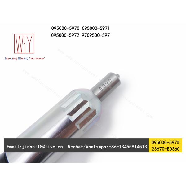 High Quality Fuel Injector 095000-597# 095000-5971 095000-5972 9709500-597 for Hino 700 Series 23670-E0360