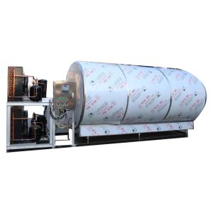 Factory Price Insulated Milk Cooler Milk Cooling Tank 3000L With Low Price