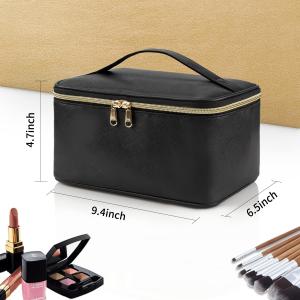Makeup Bag, Portable Cosmetic Bag, Large Capacity Travel Makeup Case Organizer,