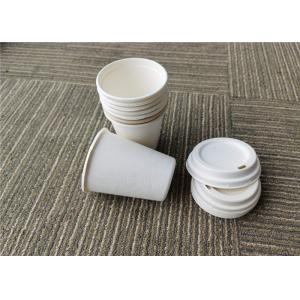 16 Ounce Sugarcane Pulp Biodegradable Cups And Lids
