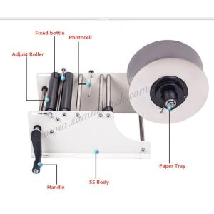 Easy-Operation Stickers Round Bottle Labeling Machine