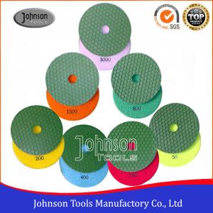 125mm Dry Diamond Polishing Pads For Marble / Granite / Stone