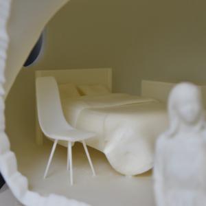 Stress Relieving SLA 3D Printing Service , Rohs Sculpture 3D Printing