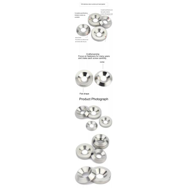 304 Stainless Steel GB850 Conical Washer/GB849 Spherical Washer/Concave Convex Washer Ideal