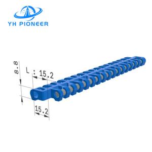 Robust POM Flush Grid Modular Belt for Food - Grade Compliance and Easy Cleaning