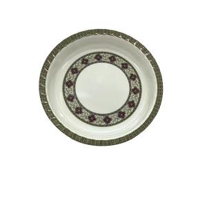 Eco Friendly Unbreakable Melamine Dinner Plates Durable Melamine Soup Plate