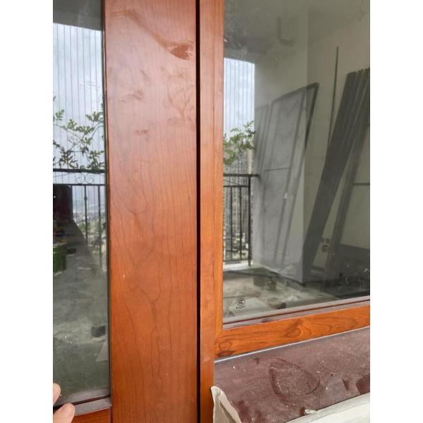 DERCHI Fold up Black Aluminium Bifold Windows Double Glazed Glass Balcony Vertical Folding Window