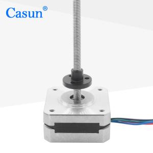 NEMA 17 Captive Stepper Motor Ultrathin 20mm Body 1.0A 0.13N.m For Precise