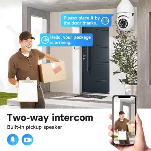 H.265 4MP Night Vision Starlight Built In Audio Dual Light Sources Monitor Home