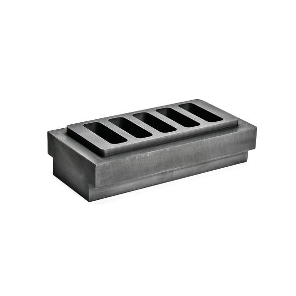 Rustproof Isostatic Graphite Ingot Mold Custom Graphite Molds For Gold