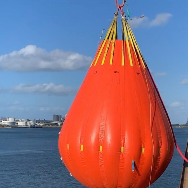 Double Layer Construction Puncture Resistant UV Wear Resistant Load Testing Water Bags for Crane Test