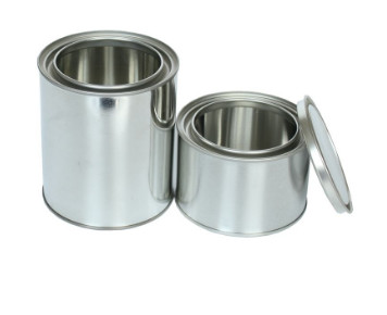 Buy Cylindrical 1 Gallon Metal Paint Can Lids CMYK ISO9001 at wholesale prices