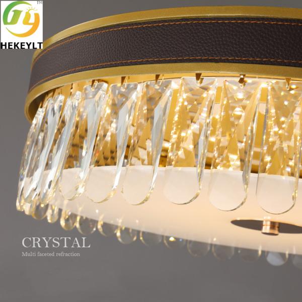 Fancy Modern Crystal LED Ceiling Light Living Room Decorative